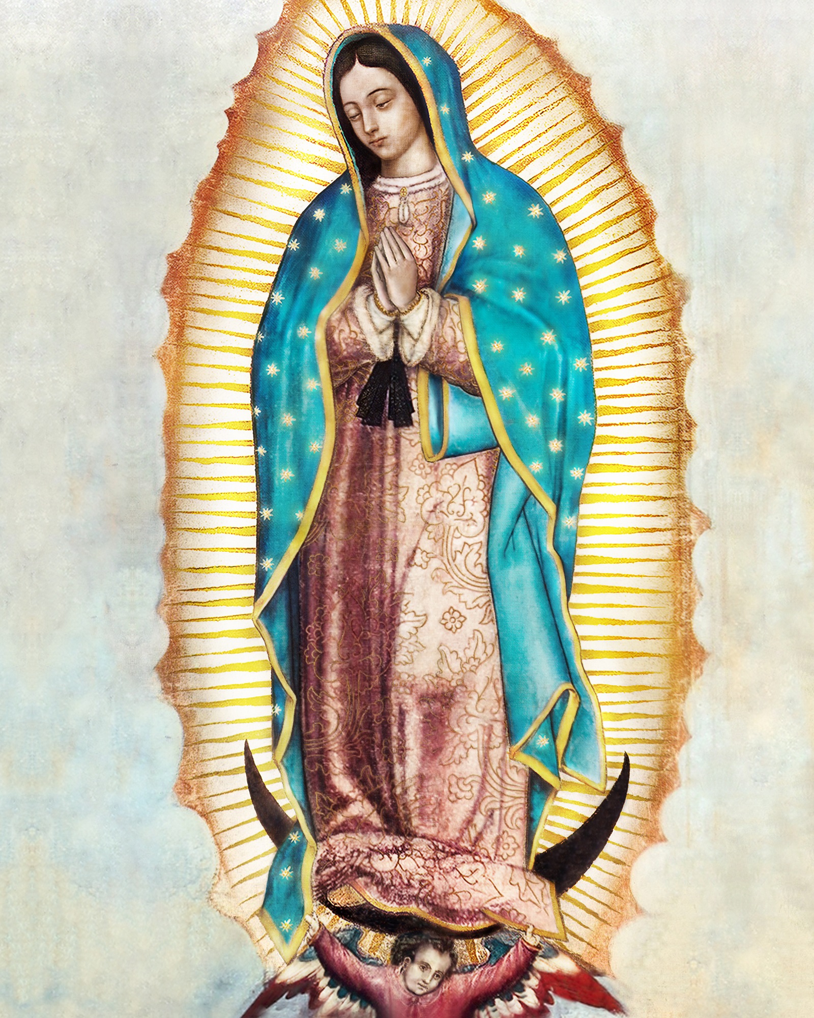 guadalupe of The mary virgin