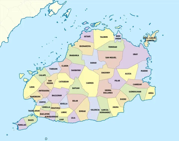 what is the zip code of philippines bohol