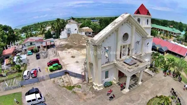Clarin Church After Earthquake